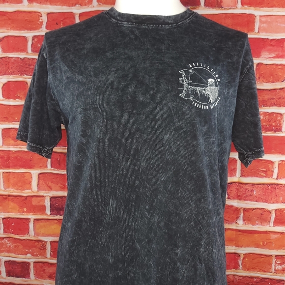 Affliction Men's Grim Reaper Short Sleeve Graphic T-shirt- Size: L -Black - NWOT - Picture 4 of 10